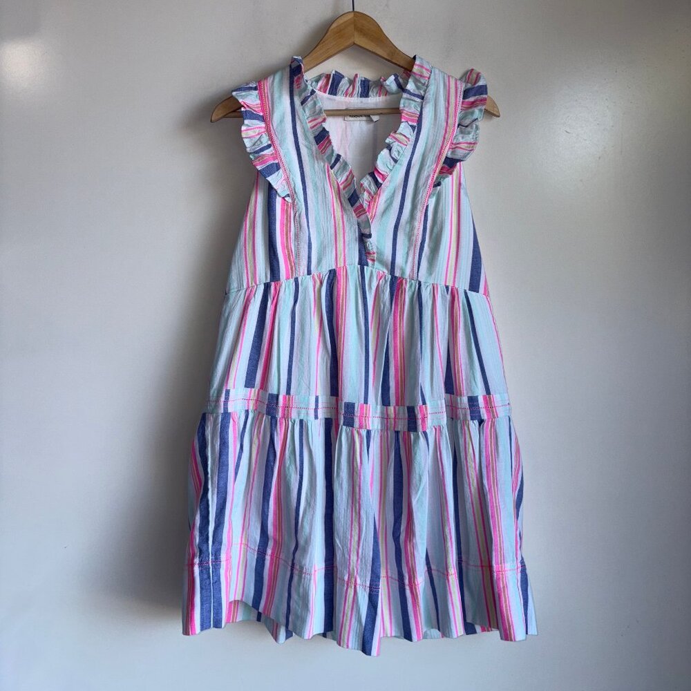 Vineyard Vines Tiered Ruffle Dress Size Small